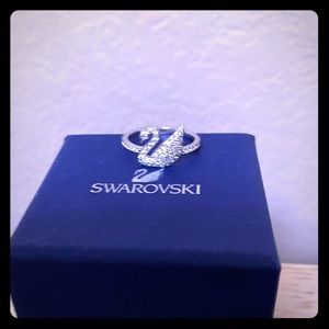 Swarovski Classic Swan Ring